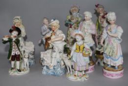 A group of figurines