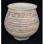 Indus Valley pottery vessel 600-1900BC