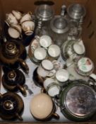 Group of assorted ceramics and glass