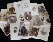 A collection of Carte De Visites