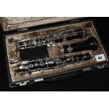 A Boosey & Hawkes oboe in case