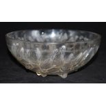 A R.Lalique mistletoe bowl