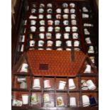 A large quantity of thimbles