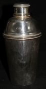 A George IV silver cocktail shaker, London 1945