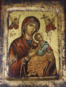 A 19th century Russian icon, unframed