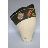 An American veteran cap and hat stand