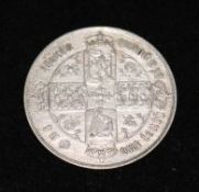 A Victoria 'Gothic' type florin 1858, VF