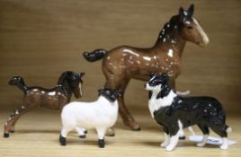 A group of Beswick (4)