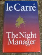 John Le Carre. The Night Manager, 1st edition, signed by author