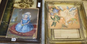 Victorian watercolour, Still life and other pictures