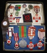 A Second World War British Red Cross group of medals and other ephemera