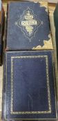 A Victorian brass-bound Eade family bible and a Cassell's family bible