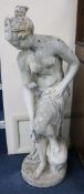 A reconstituted stone figure of Venus H.106cm