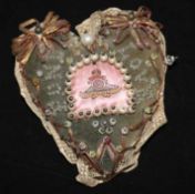 Royal Artillery sweetheart pin cushion