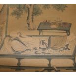 Three Chinese scroll pictures