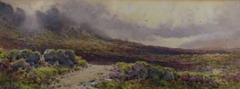 Arthur Suker, a group of unframed watercolours, largest 13 x 35cm