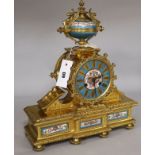 A 19th Century French ormolu mantel clock