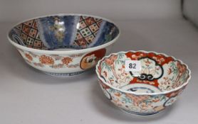 Two Imari bowls