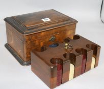 A gaming box containing counters