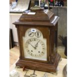 A George III style mahogany bracket clock