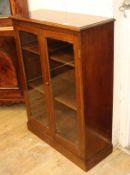 A mahogany bookcase, H.109cm