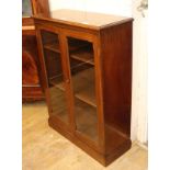 A mahogany bookcase, H.109cm