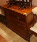 A Victorian chest of drawers, W.92cm