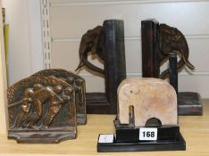 A selection of book ends