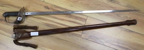 A George V officer's dress sword