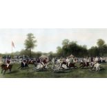 After George Earlphoto lithographPolo Match at Hurlingham 187738 x 56cm