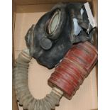A WWII gas mask