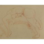 Russell Sydney Reeve (1895-1970)conte crayon on paperAcrobatsigned and dated '3512 x 15.5in.