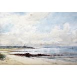 David West (1868-1936)watercolourCoastal landscapesigned9.5 x 13.5in.