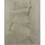 Henri de Toulouse-Lautrec (1864-1901)lithographYvette Guilbert Saluant le PublicRedfern Gallery