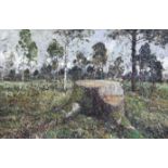 Eugene Burkett (1866-1922)oil on canvasWoodland clearing - Hartz Mountainsinscribed verso16 x 23.