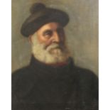 Attributed to William Woodoil on canvasPortrait of a fisherman22 x 18in.