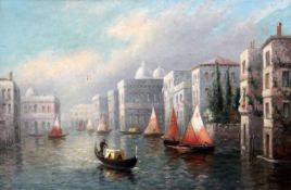 Paul Valentioil on canvasThe Grand Canal, Venice,signed16 x 24in.