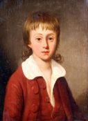 Late 18th century English Schooloil on wooden panelPortrait of a youth9.75 x 7.5in.