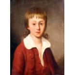 Late 18th century English Schooloil on wooden panelPortrait of a youth9.75 x 7.5in.