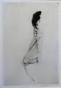 Edgar Chahine (1874-1947)etchingL'ecuyere ou la Comtesse d'Orbsigned in pencil12.5 x 8.5in.