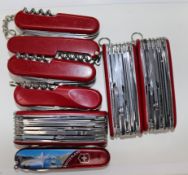 8 swiss army knives