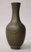 A Chinese silver inlaid bronze vase