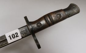 A bayonet, US 1917