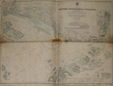Two 1880 maps China