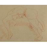 Russell Sydney Reeve (1895-1970)conte crayon on paperAcrobatsigned and dated '3512 x 15.5in.