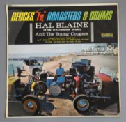 Hal Blaine: Deuces T's Roadsters & Drums, SF 7624, UK RCA Stereo, VG+ - VG+