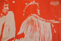 The Who - original Sounds Weekly poster from the 1970's