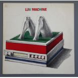 Luv Machine: Self Titled, 2460 102, UK Polydor Stereo, EX+ - VG+