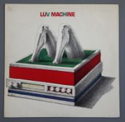 Luv Machine: Self Titled, 2460 102, UK Polydor Stereo, EX+ - VG+