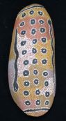 An Aboriginal picture and carving